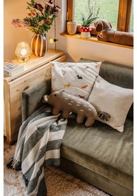 Vază maro din sticlă Mayah – Bloomingville