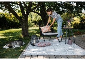 Masă de grădină Bonami Essentials Lounge, ø 51 cm, gri