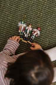 Ornamente de Crăciun 6 buc. din lemn 13 cm Nikita – Bloomingville