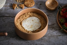 Set 12 vase din gresie Bonami Selection Malia, portocaliu cărămiziu