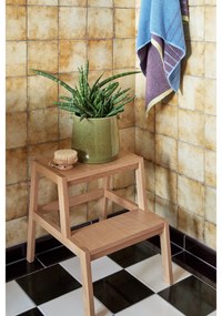 Set 2 ghivece din ceramică Hübsch Herb, verde