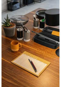 Bol din gresie ceramică Bloomingville Neri, ø 33 cm, negru