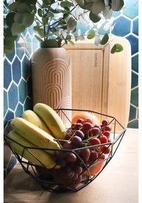 Fructieră PT LIVING Diamond, ⌀ 30 cm, negru