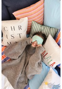 Lenjerie pentru pat dublu din bumbac Bonami Selection, 200 x 220 cm, albastru azuriu