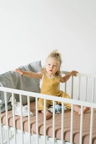 Față de pernă din in Linen Tales, 70 x 90 cm, gri deschis