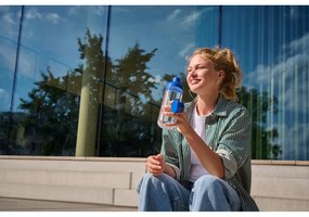 Sticlă albastru-închis din tritan 900 ml Vivid blue – Mepal