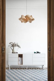 Comodă crem 180x76x40 cm Corvo – Teulat