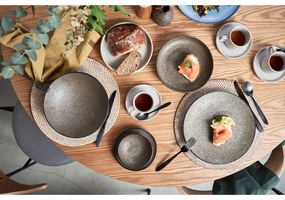 Suport din ratan pentru farfurie Tiseco Home Studio, ⌀ 36 cm, alb