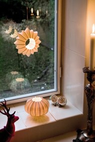 Sfeșnic din porțelan Kähler Design Stella, ⌀ 13,5 cm, alb