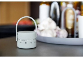 Tavă servire metalică Zone Singles, ø 20 cm, gri deschis