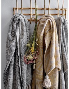 Pătură Bloomingville Throw, 130 x 160 cm, gri