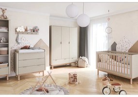 Bibliotecă pentru copii bej 65x42 cm Miloo – Pinio