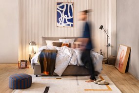 Veioză gri închis LED cu intensitate reglabilă (înălțime 20 cm) Mush – Hübsch