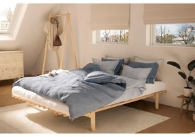 Comodă din lemn de pin natural Karup Design Kommo