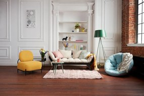 Vază din gresie Kähler Design Omaggio, înălțime 20 cm, alb