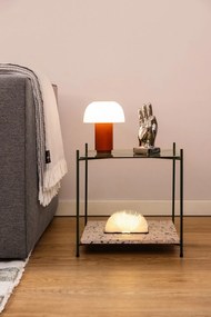 Măsuță auxiliară din sticlă 42x42 cm Niche – Hübsch