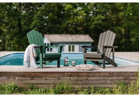 Fotoliu de grădină gri din plastic Adirondack – Bonami Selection