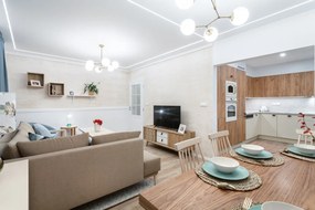 Lustră albă/alămie cu abajur din sticlă Damar – Opviq lights