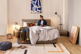 Veioză gri închis LED cu intensitate reglabilă (înălțime 20 cm) Mush – Hübsch