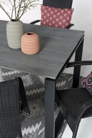 Masă de grădină gri 210 x 100 cm Strong - Bonami Selection