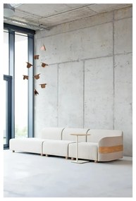 Măsuță auxiliară din metal 42x34.6 cm Loop - Gazzda