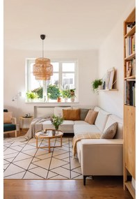 Fotoliu din catifea WOOOD Mark, verde închis