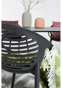 Masă de grădină gri 210 x 100 cm Strong - Bonami Selection