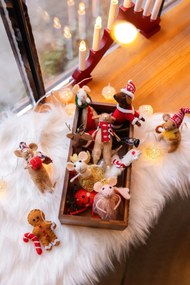 Cutie de depozitare în culoare naturală din bambus 30x15x8 cm Mera – Wenko