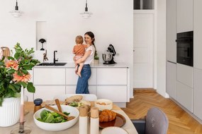 Set de râșnițe de sare și piper alb 2 buc. din ceramică Gastro Cream – Bitz