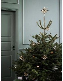 Decorațiune de Crăciun suspendată argintie Kähler Design