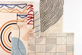 Covor negru/bej 120x180 cm Coastalina – Bonami Selection