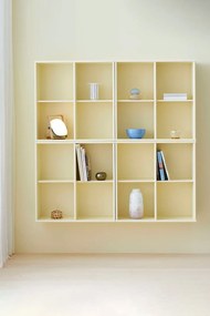 Bibliotecă galben-deschis suspendată 70x70 cm Mistral – Hammel Furniture