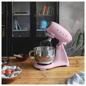 Robot de bucătărie roz Retro Style – SMEG
