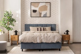 Noptieră în culoare naturală cu aspect de lemn de stejar Langley – Actona