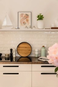 Vază din gresie Kähler Design Hammershoi, înălțime 20 cm, alb