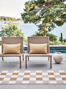 Pernă de grădină 38x58 cm Sunny Amber – Pappelina