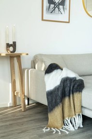 Masă consolă din lemn de tec 30x90 cm Girona – House Nordic