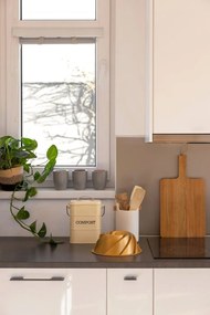 Recipient pentru deșeuri compostabile alb 3 l Living Nostalgia – Kitchen Craft