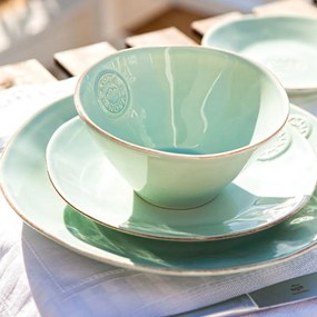 Bol din gresie ceramică Costa Nova Blue, 15 cm, turcoaz