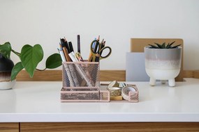 Vază Sass &amp; Belle Bohemian Home Mojave, alb - negru