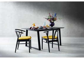 Masă dining Meza by Hammel, 165 x 90 cm, negru