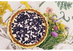 Formă de copt din ceramică Emile Henry, ⌀ 24 cm, galben deschis