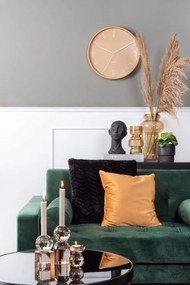 Sfeșnic din sticlă bej și galben Crystal Art - PT LIVING