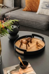 Ceainic din fontă cu infuzor Bredemeijer Jang, 1,2 l, negru