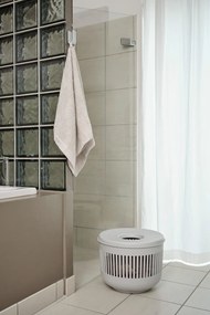 Cârlig gri deschis de montat pe perete din metal Ume – Zone