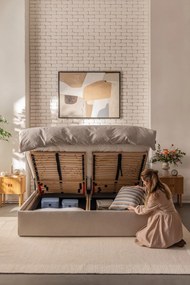 Covor bej țesut manual din lână 200x300 cm Larson – Asiatic Carpets