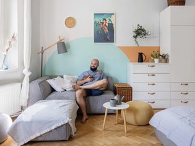 Ceas de perete YAMAZAKI RIn Claro, ⌀ 27 cm