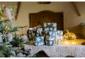 Decorațiune luminoasă de Crăciun portocalie suspendată ø 18 cm Lina – Markslöjd