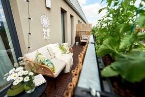 Set de 2 scaune de grădină din rattan Vistdal - Bonami Essentials