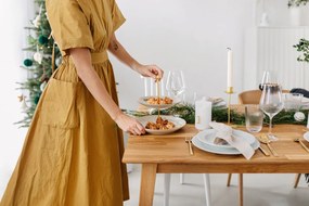 Tacâmuri din oțel inoxidabil auriu 16 buc. Avie – Premier Housewares